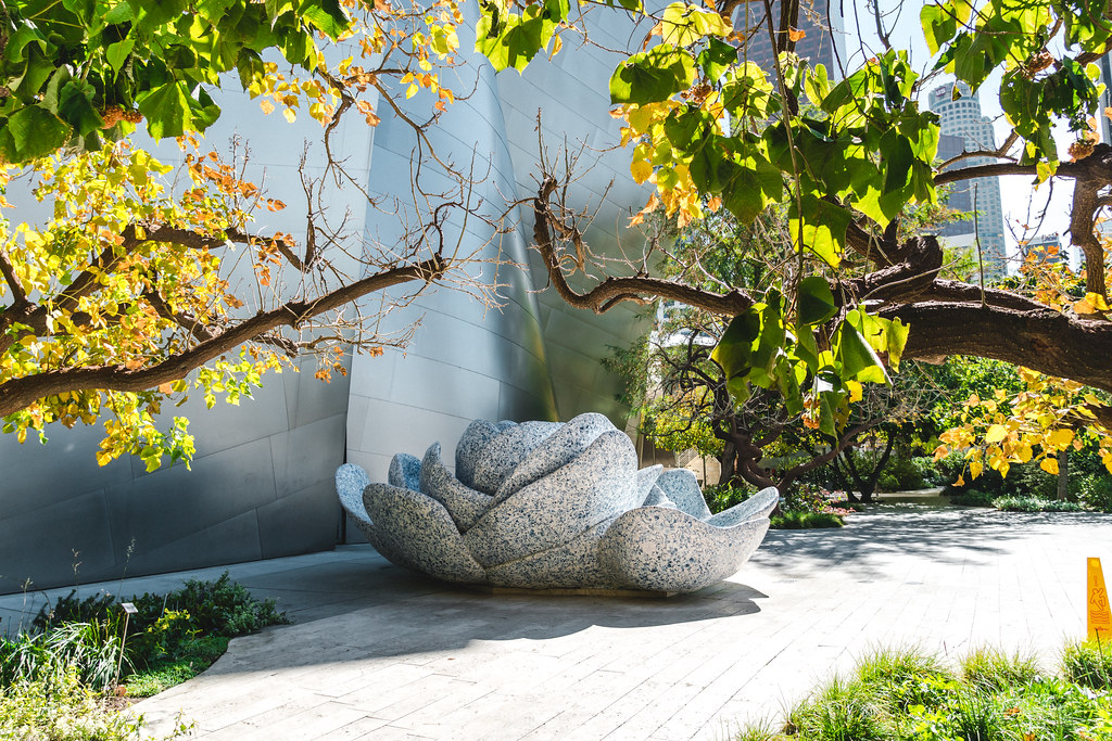 Blue Ribbon Garden, Walt Disney Concert Hall